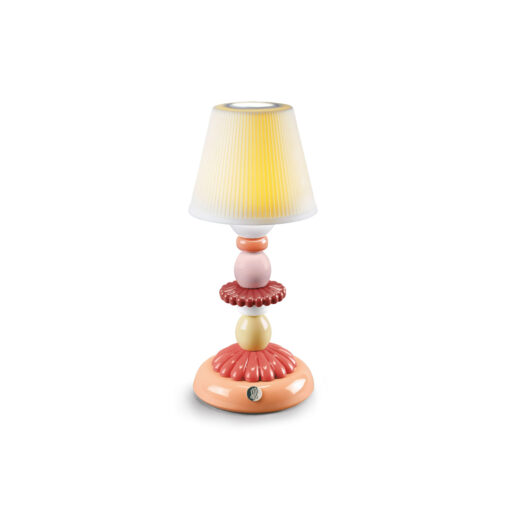 Настольная лампа Lotus Firefly (коралловая) Lladró Коралловый