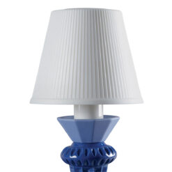 Настольная лампа Belle de Nuit Lithophane (синяя) Lladró Синий