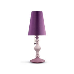 Настольная лампа Belle de Nuit (розовая) Lladró Розовый