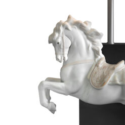 Настольная лампа Horse on Pirouette Lladró 