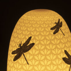 Настольная лампа Dragonflies Dome Lladró Белый