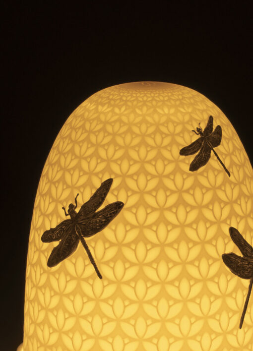 Настольная лампа Dragonflies Dome Lladró Белый