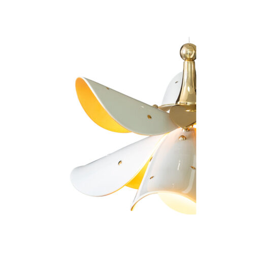 Потолочный светильник Blossom (белый с золотым) Lladró