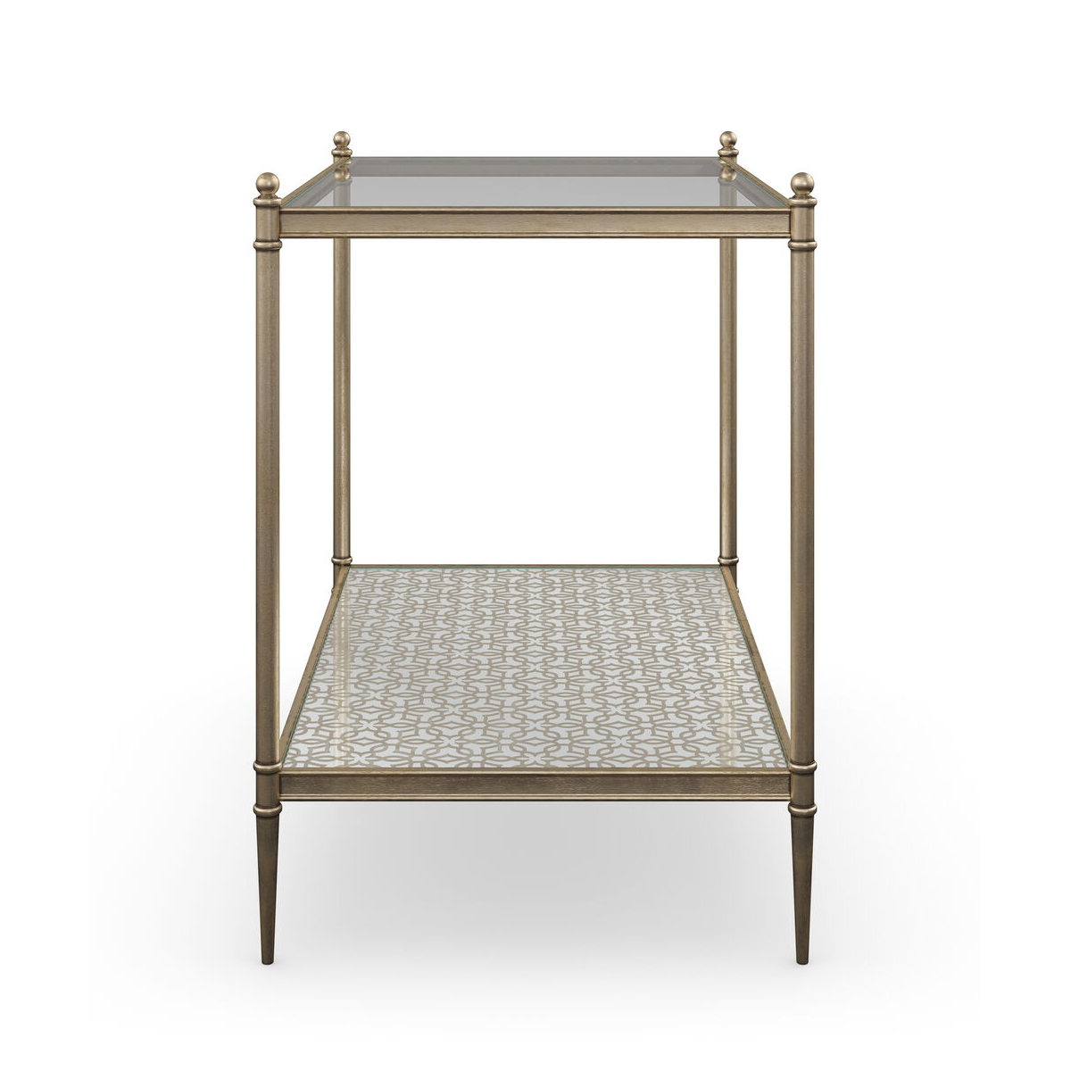 Изящный приставной столик Perfectly Adaptable от американского бренда Caracole