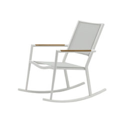 Садовое кресло-качалка Polo (белое) Couture Jardin Белый