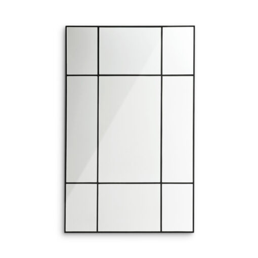 Зеркало Mountbatten (прямоугольное, черная отделка) Eichholtz