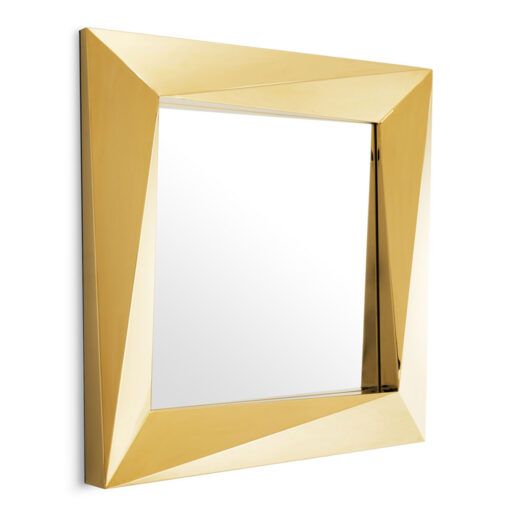 Зеркало Rivoli S (квадратное, золотистая отделка) Eichholtz