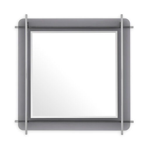 Зеркало Quinn (квадратное, полированная нержавеющая сталь) Eichholtz