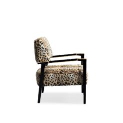 Кресло Dauphine (леопардовый принт) Caracole 