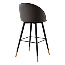 Набор из двух барных стульев Roche (темно-серый) Eichholtz Темно-серый