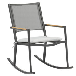 Садовое кресло-качалка Polo (антрацит) Couture Jardin 