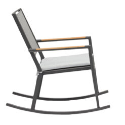 Садовое кресло-качалка Polo (антрацит) Couture Jardin 