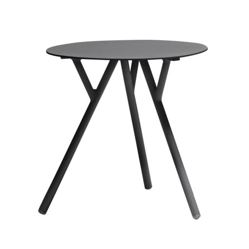 Садовый приставной столик DJ (Ø50 x 50 см, тёмно-серый) Couture Jardin Темно-серый