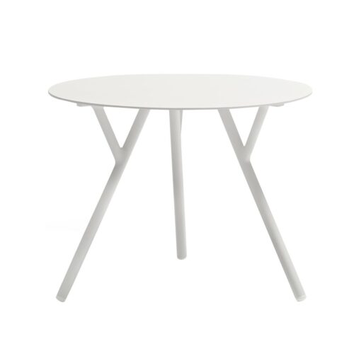 Садовый приставной столик DJ (Ø60 x 45 см, белый) Couture Jardin Белый