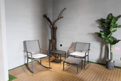 Садовый приставной столик Polo (антрацит) Couture Jardin