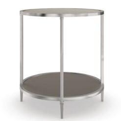 Приставной столик Shimmer (круглый) Caracole 