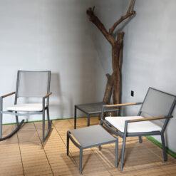 Садовое кресло Polo (антрацит) Couture Jardin Антрацит
