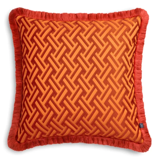 Декоративная подушка Doris L (оранжевая)
