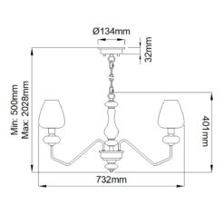 Люстра Armand 5 Lights (Copy)