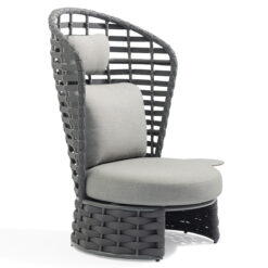 Садовое кресло Noble Anthracite